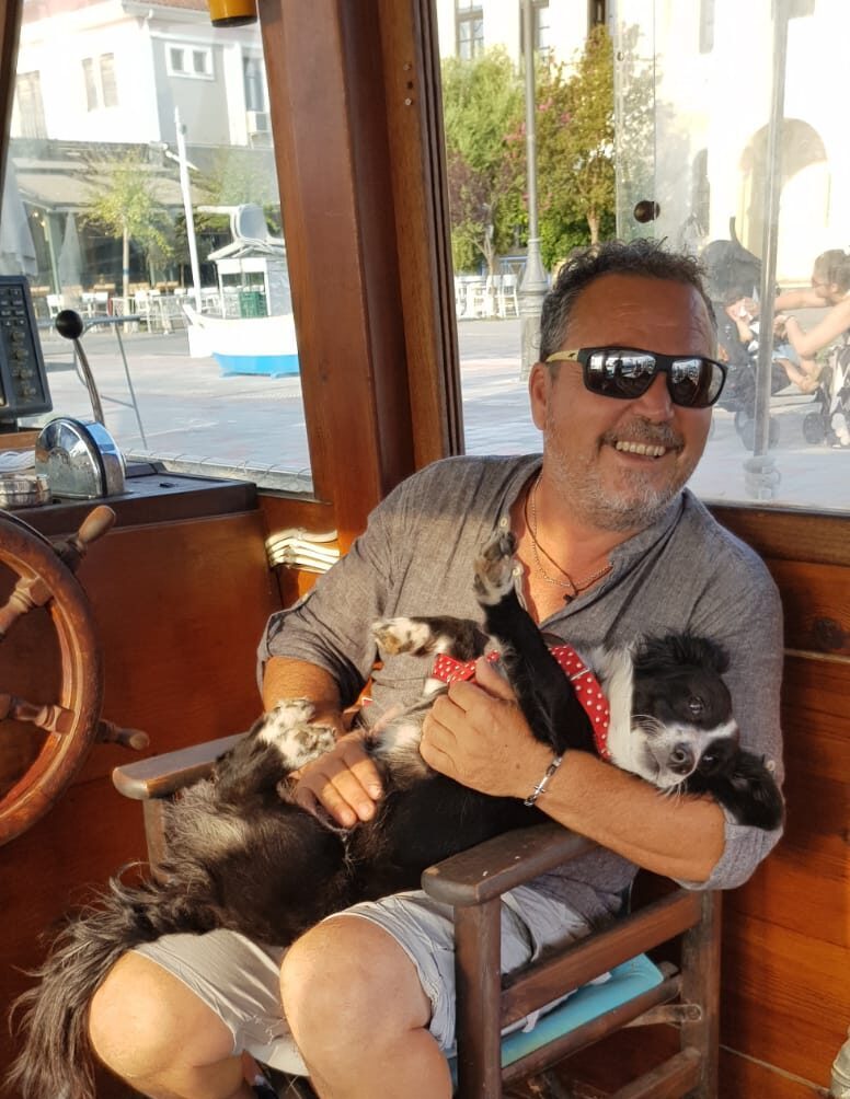 Captain Yannis and Kirki from Amvrakikos Cruises