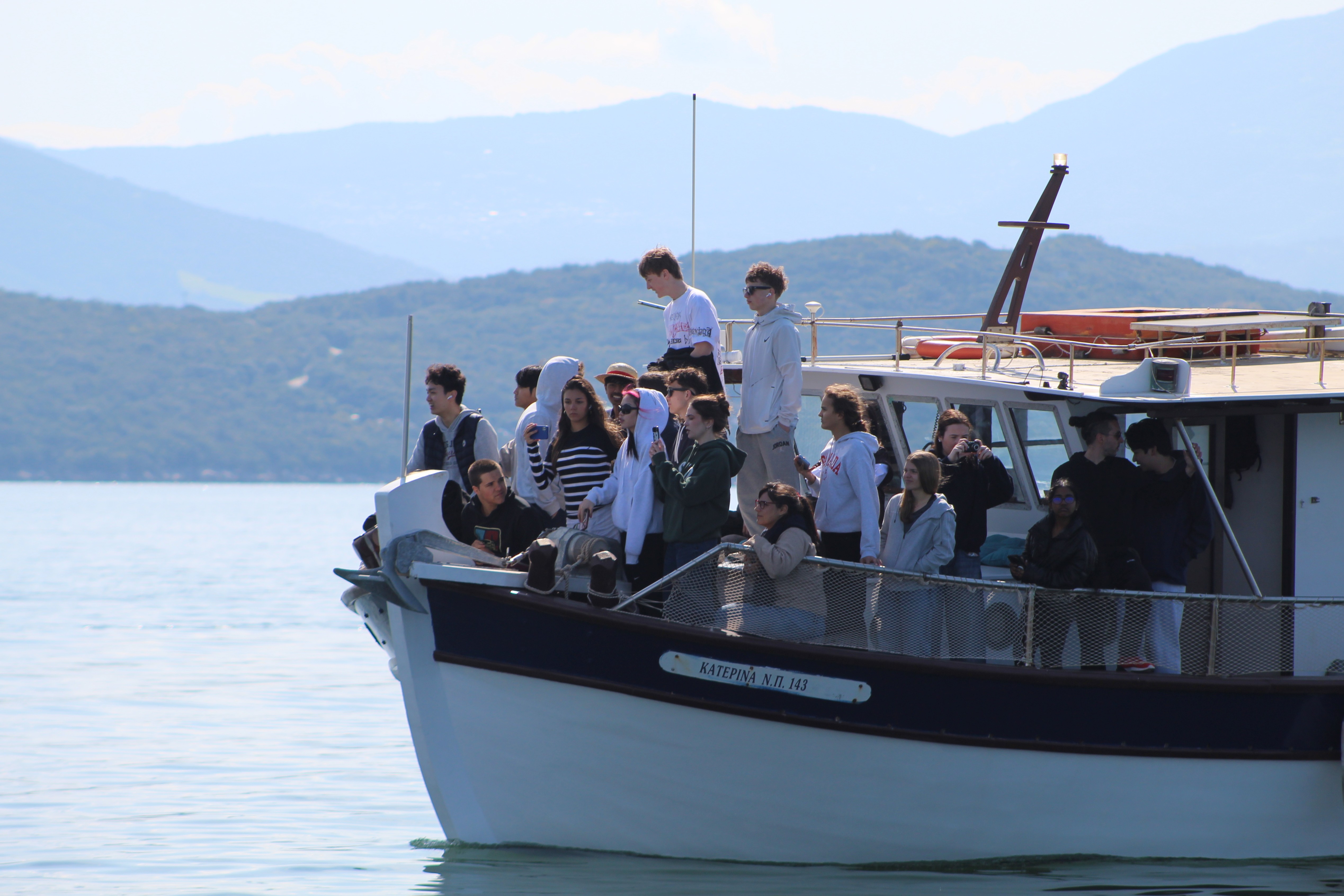 School trip on the Katerina
